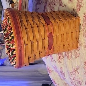 Longaberger 1998 May Series Snapdragon Basket Combo